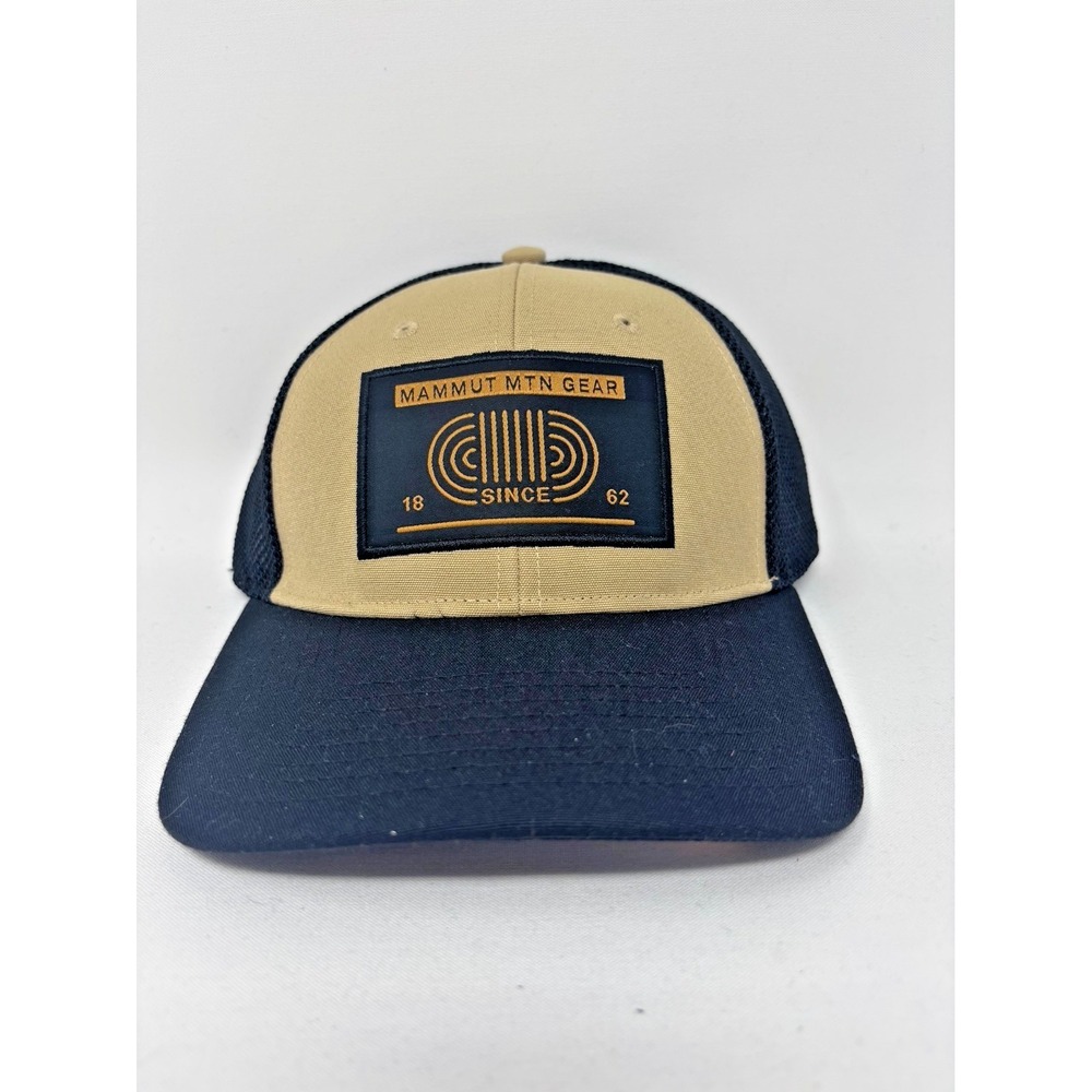 Mammut Baseball Mesh Cap Men's  Claystone Black 100% Polyester Snap Back